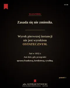 Przegrana w I instancji to nie wyrok ostateczny — apelacja i druga opinia