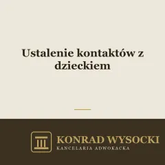 Ustalenie kontaktów z dzieckiem