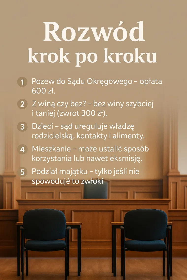 Rozwód krok po kroku — praktyczny przewodnik (2025)