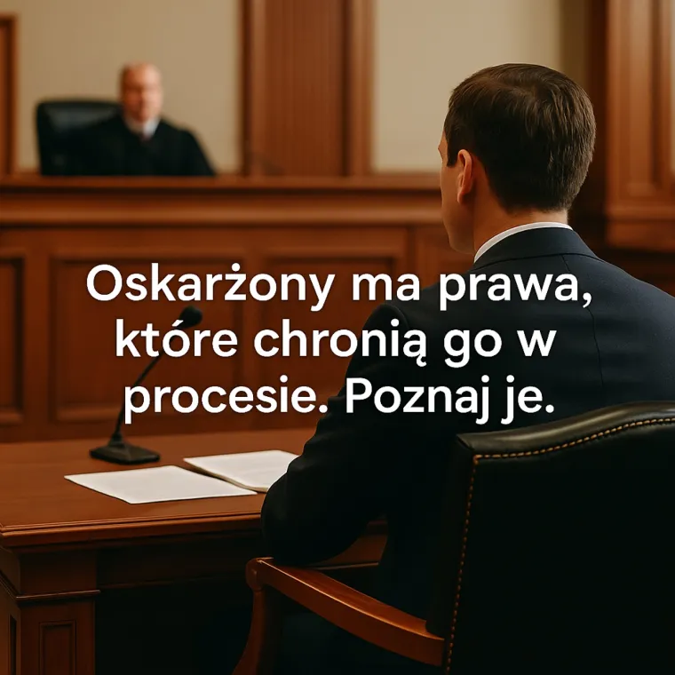 Prawa oskarżonego w procesie karnym – co warto wiedzieć?