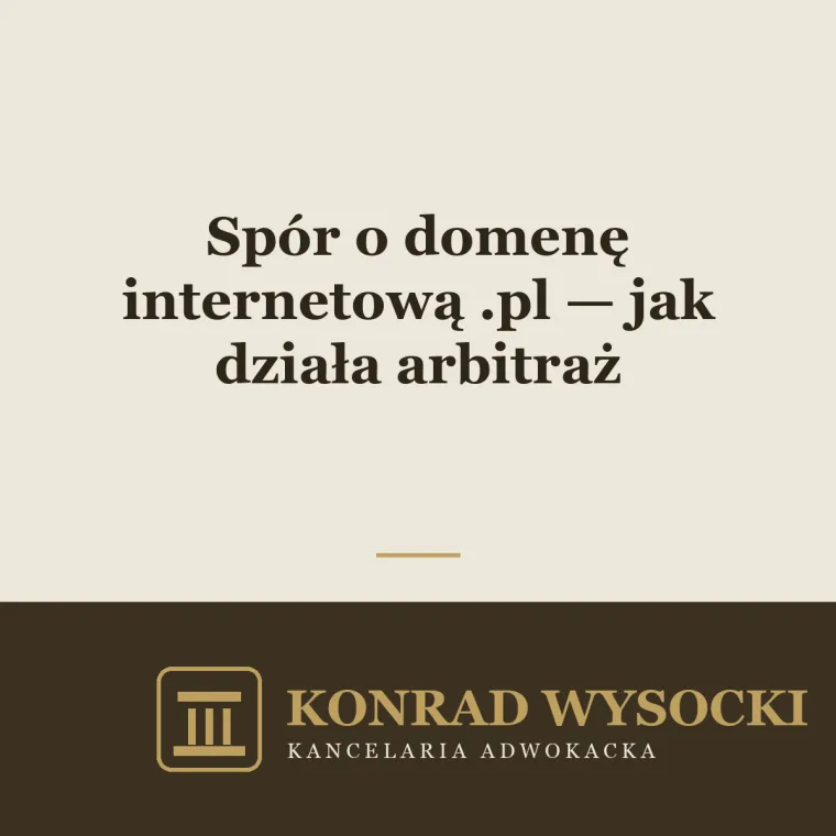 Spór o domenę internetową .pl — jak działa arbitraż i kiedy warto z niego skorzystać